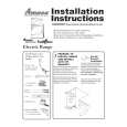 WHIRLPOOL ACF4265AW Installation Manual