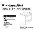 WHIRLPOOL YKERC607HW0 Installation Manual