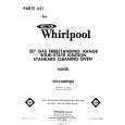 WHIRLPOOL SF0100EKW0 Parts Catalog