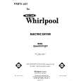 WHIRLPOOL LE6680XKW0 Parts Catalog