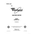 WHIRLPOOL LE6098XTN1 Parts Catalog