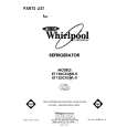 WHIRLPOOL ET12DCXLWR0 Parts Catalog