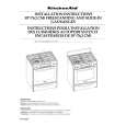 WHIRLPOOL KGSK901SWH00 Installation Manual