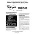 WHIRLPOOL SE950PEKW0 Installation Manual