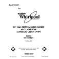 WHIRLPOOL SF0100SRW1 Parts Catalog