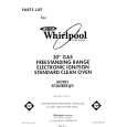 WHIRLPOOL SF302EERW5 Parts Catalog
