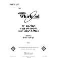 WHIRLPOOL RF387PXWW1 Parts Catalog