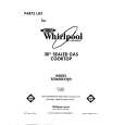 WHIRLPOOL SC8630EXW0 Parts Catalog