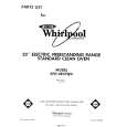 WHIRLPOOL RF010ESPW0 Parts Catalog