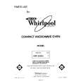 WHIRLPOOL MW1500XS1 Parts Catalog