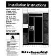 WHIRLPOOL KSSP42MFT05 Installation Manual