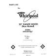 WHIRLPOOL RH2630XLW1 Parts Catalog
