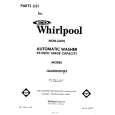 WHIRLPOOL LA6800XKW3 Parts Catalog