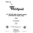WHIRLPOOL RF4400XLW0 Parts Catalog