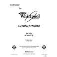 WHIRLPOOL LA7680XTF1 Parts Catalog