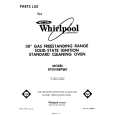 WHIRLPOOL SF3048EPW0 Parts Catalog