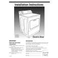 WHIRLPOOL 3RLER5437JQ0 Installation Manual