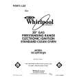 WHIRLPOOL SF316PEWW0 Parts Catalog