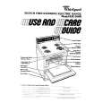 WHIRLPOOL RJE360BW0 Owners Manual