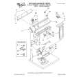 WHIRLPOOL LEV5634AW1 Parts Catalog
