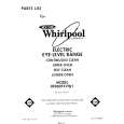 WHIRLPOOL RE960PXVW1 Parts Catalog