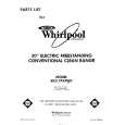 WHIRLPOOL RF317PXPW0 Parts Catalog