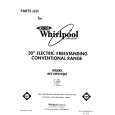 WHIRLPOOL RF310PXVN0 Parts Catalog