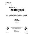 WHIRLPOOL RJE360BW0 Parts Catalog