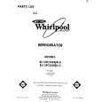 WHIRLPOOL EL13PCXMWR0 Parts Catalog