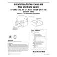 WHIRLPOOL KBGS274PSS00 Installation Manual