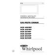 WHIRLPOOL AGB 448/WP Installation Manual