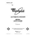 WHIRLPOOL LBV5133AW0 Parts Catalog