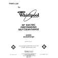 WHIRLPOOL RF395PXXN0 Parts Catalog
