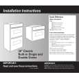 WHIRLPOOL YRBS305PDB7 Installation Manual