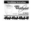 WHIRLPOOL RF014PXRW0 Installation Manual