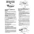 WHIRLPOOL 3CE2910XSN1 Installation Manual