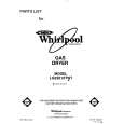WHIRLPOOL LG5201XTN1 Parts Catalog