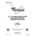 WHIRLPOOL SF316PESW1 Parts Catalog
