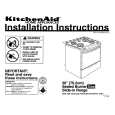 WHIRLPOOL KGST307BBL3 Installation Manual
