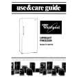 WHIRLPOOL EV150FXRW1 Owners Manual