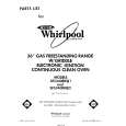 WHIRLPOOL SF5340ERN2 Parts Catalog