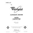 WHIRLPOOL LA6058XTN0 Parts Catalog