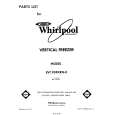 WHIRLPOOL EV190FXRW0 Parts Catalog