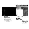 WHIRLPOOL 6LA6300XTF2 Installation Manual