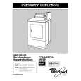 WHIRLPOOL YCEP2960JQ0 Installation Manual