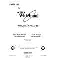 WHIRLPOOL LA7685XPW2 Parts Catalog