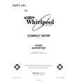 WHIRLPOOL LE4900XTW0 Parts Catalog