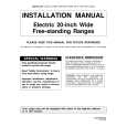 WHIRLPOOL CEL1110AAH Installation Manual