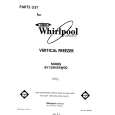 WHIRLPOOL EV150NXSW00 Parts Catalog