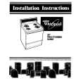 WHIRLPOOL RJE395PW1 Installation Manual